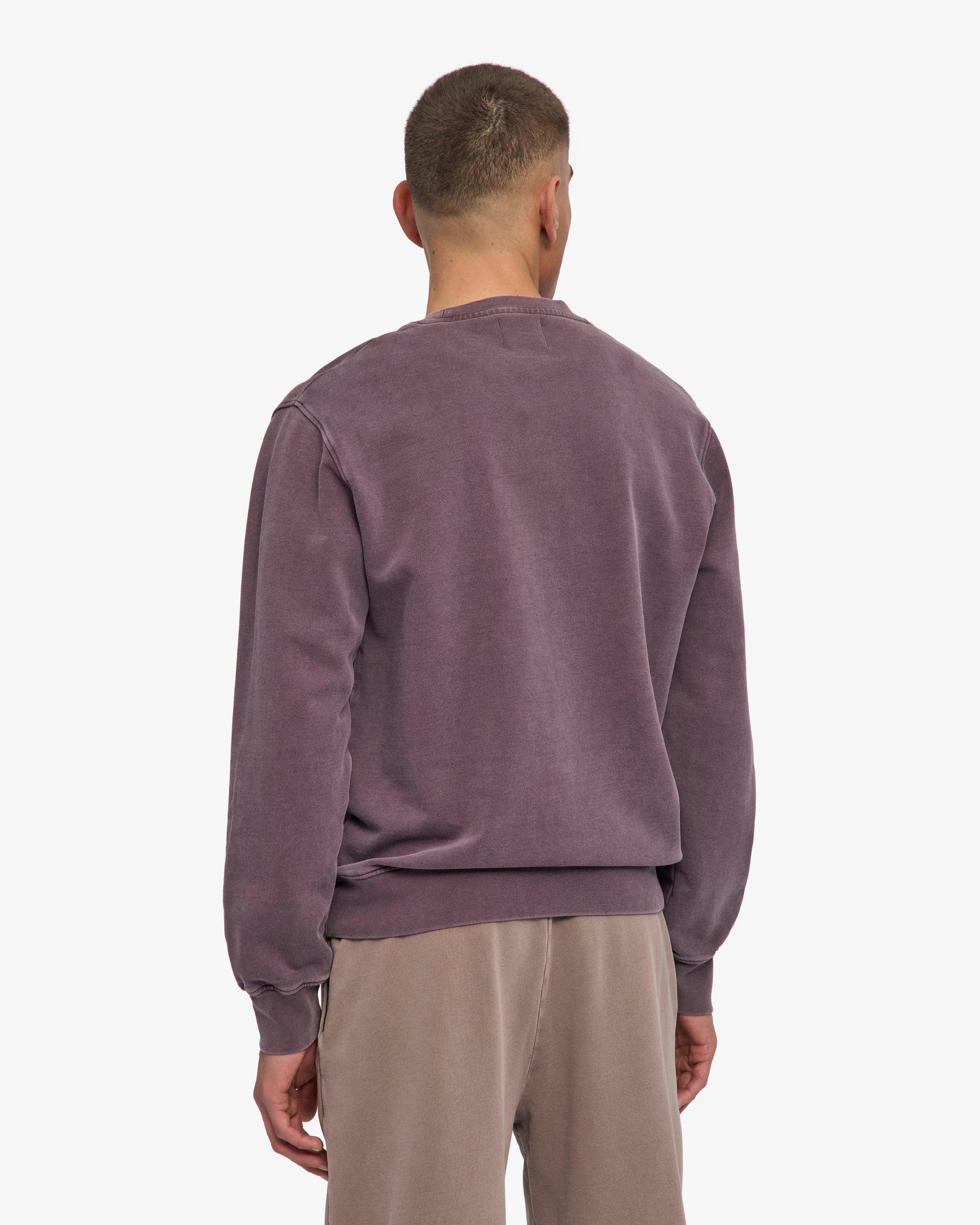 Colorful Standard Classic Organic Crew Sweatshirt Herren Faded Grape